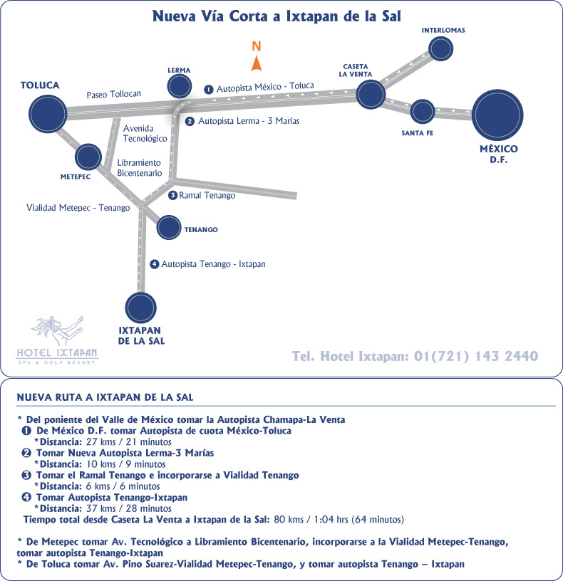 ruta a ixtapan de la sal
